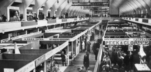 © Messe Berlin GmbH, 1926 | Thema Jagd in der1925 fertiggestellten Funkhalle